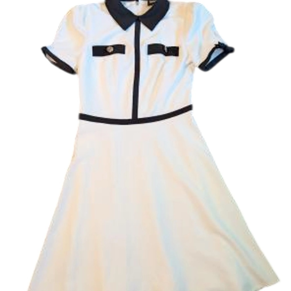 KARL LAGERFELD PARIS
Bow Sleeve A Line Mini Dress - Picture 2 of 12